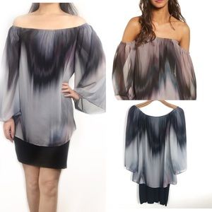 Bailey 44 off the shoulder grande dress